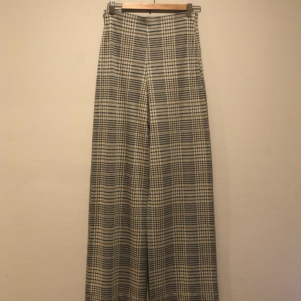H&M plaid pants.